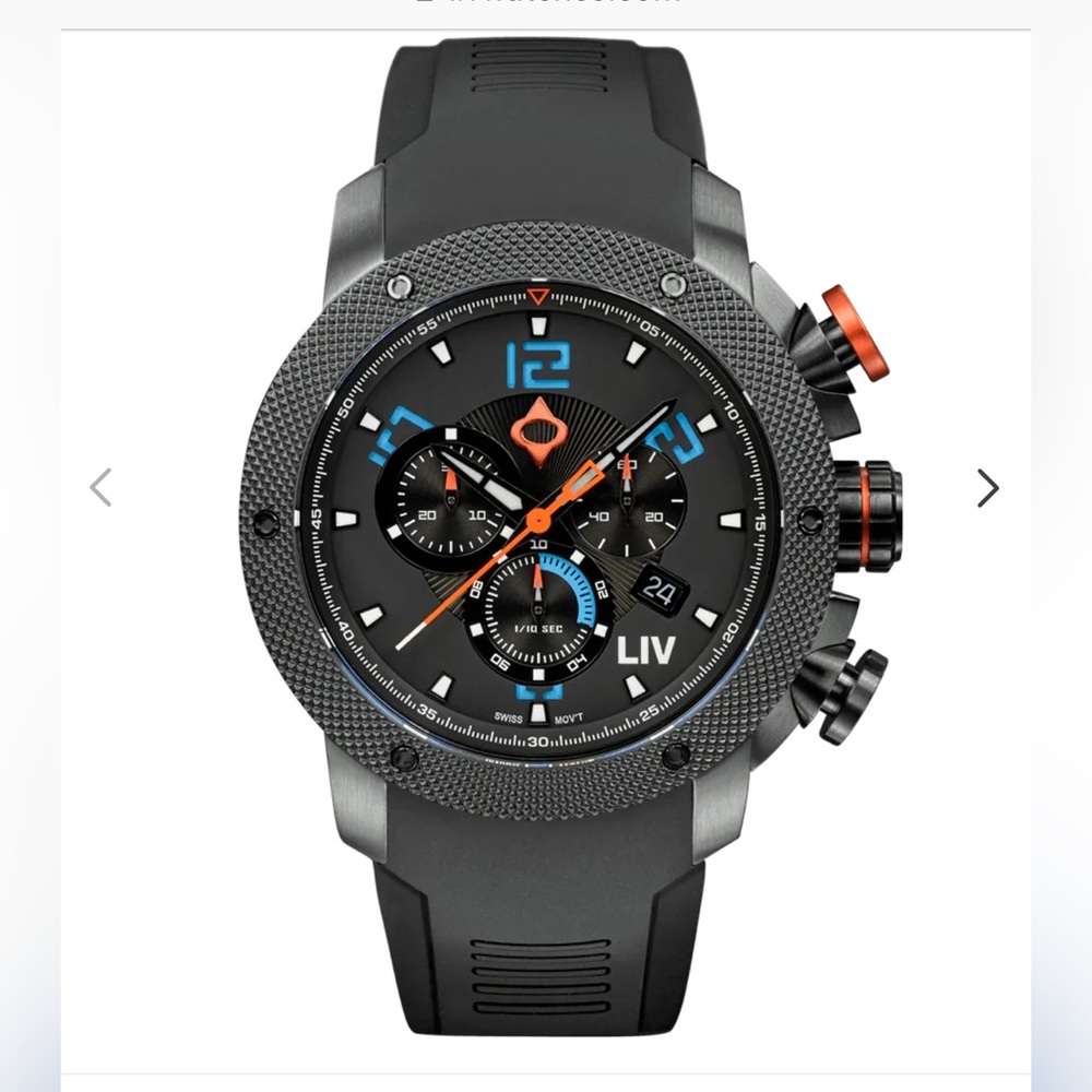 LIV GX1 Sky Blue Swiss Made Watch